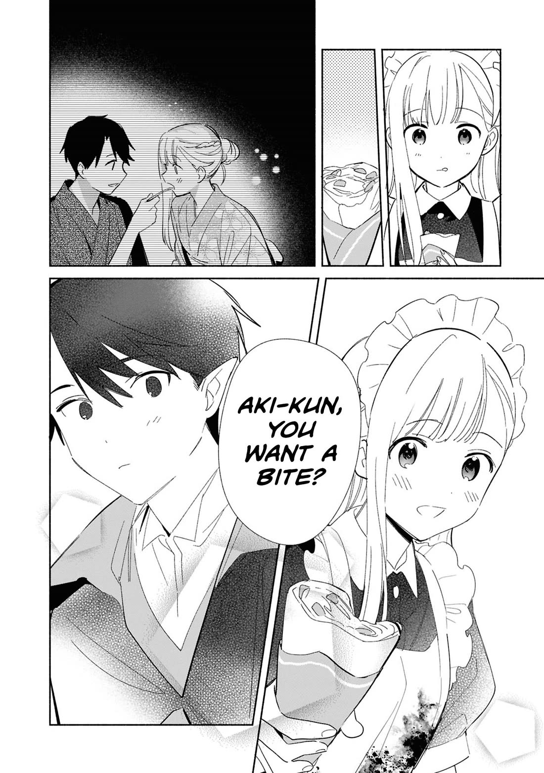 Even a Replica Falls in Love Chapter 25.5 page 6 - Chapter 25.5: Special Illustration - School Festival Date