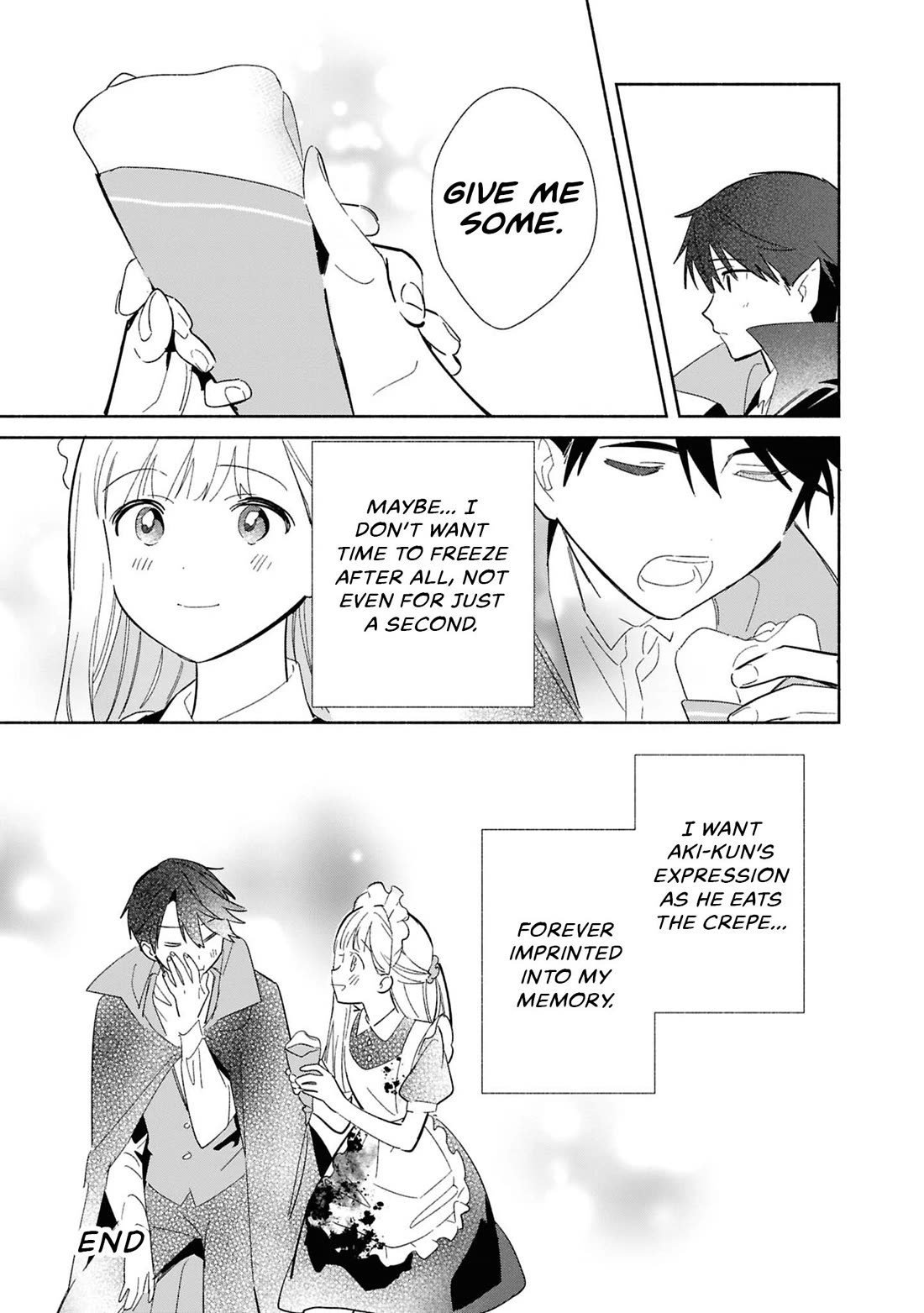 Even a Replica Falls in Love Chapter 25.5 page 7 - Chapter 25.5: Special Illustration - School Festival Date
