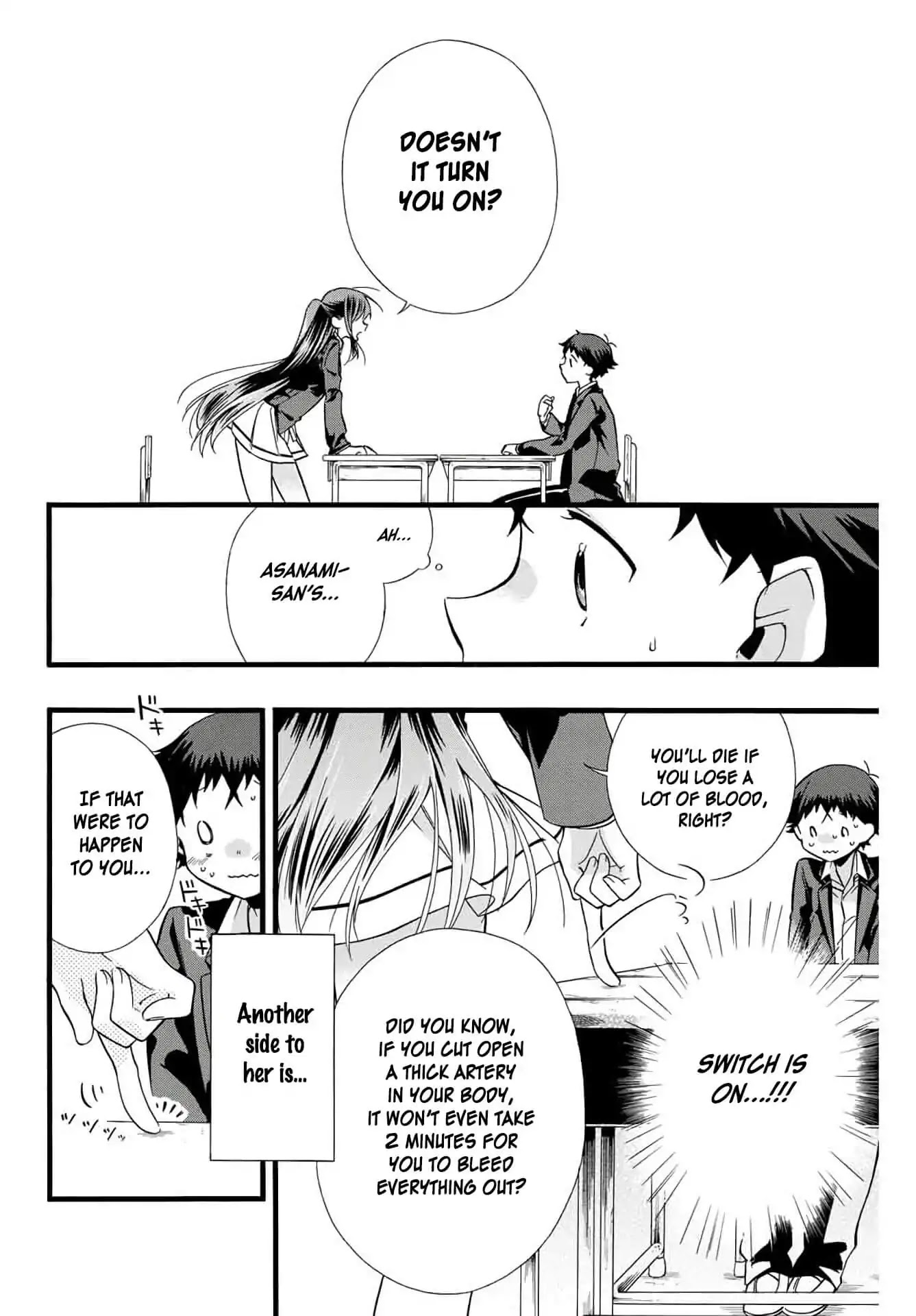 Even If I Die With Miss Asanami, I Want to Cum Chapter 1 page 5 - Chapter 1: Asanami-san and Death by Blood Loss