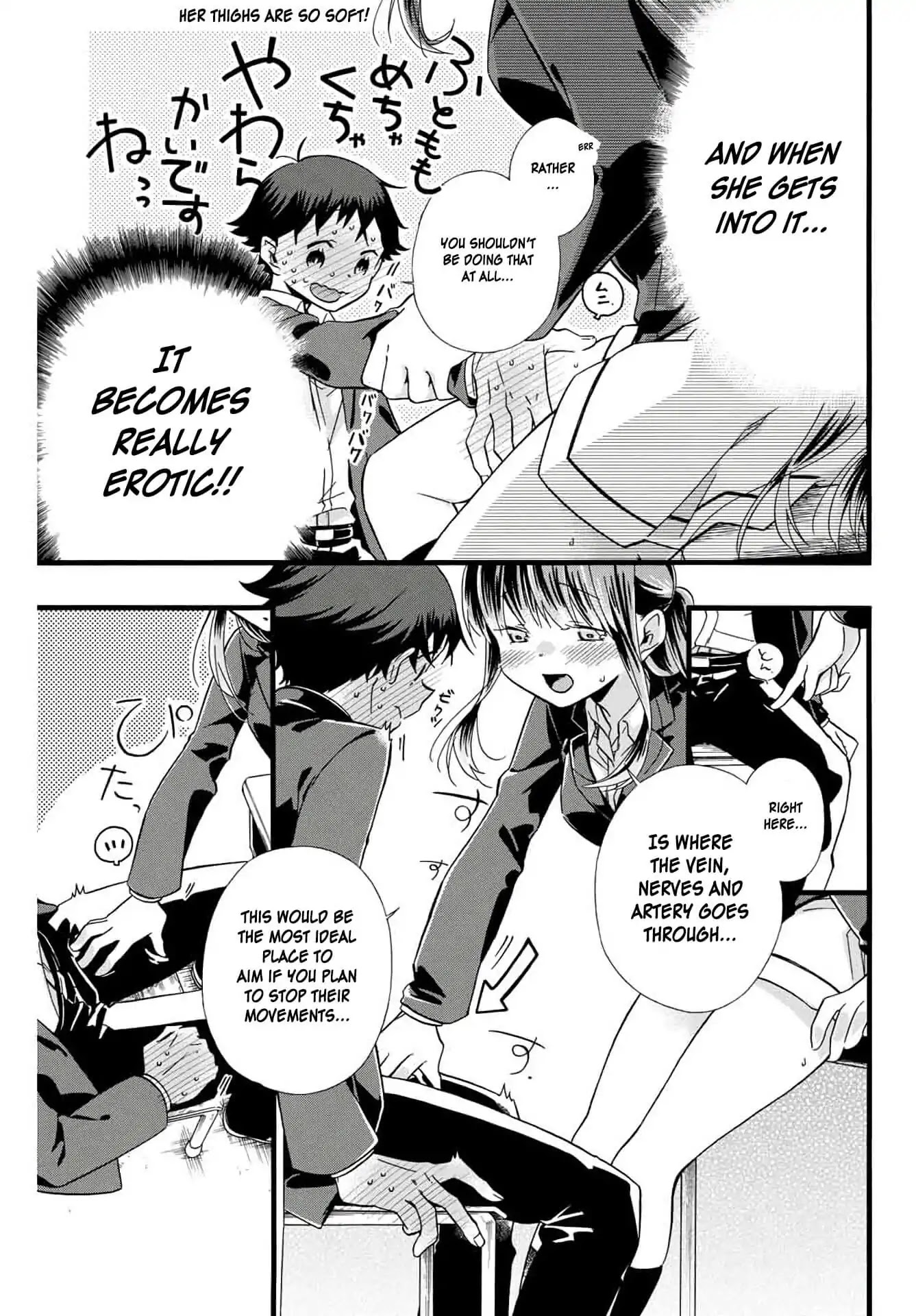 Even If I Die With Miss Asanami, I Want to Cum Chapter 1 page 8 - Chapter 1: Asanami-san and Death by Blood Loss