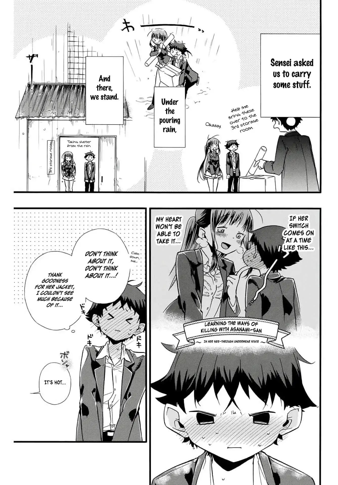 Even If I Die With Miss Asanami, I Want to Cum Chapter 2 page 3 - Chapter 2: Electrocution And The Two Who Are Drenched