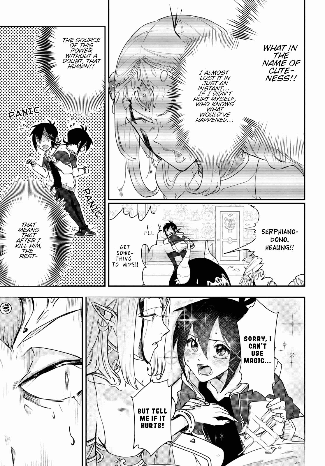 Even If I Was Reincarnated Into This Cruel World, My Cuteness Will Save Everyone! Chapter 5 page 7 - Chapter 5