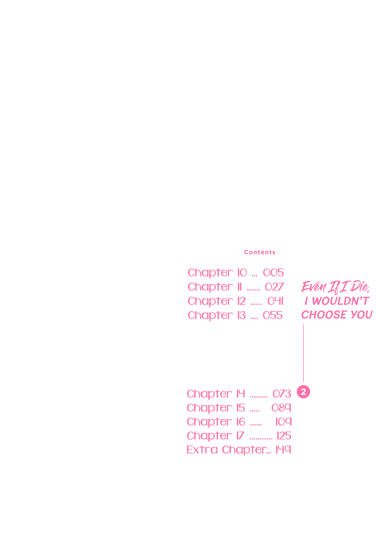 Even If I Were To Die, I Wouldn't Choose You Chapter 10 page 3 - Chapter 10