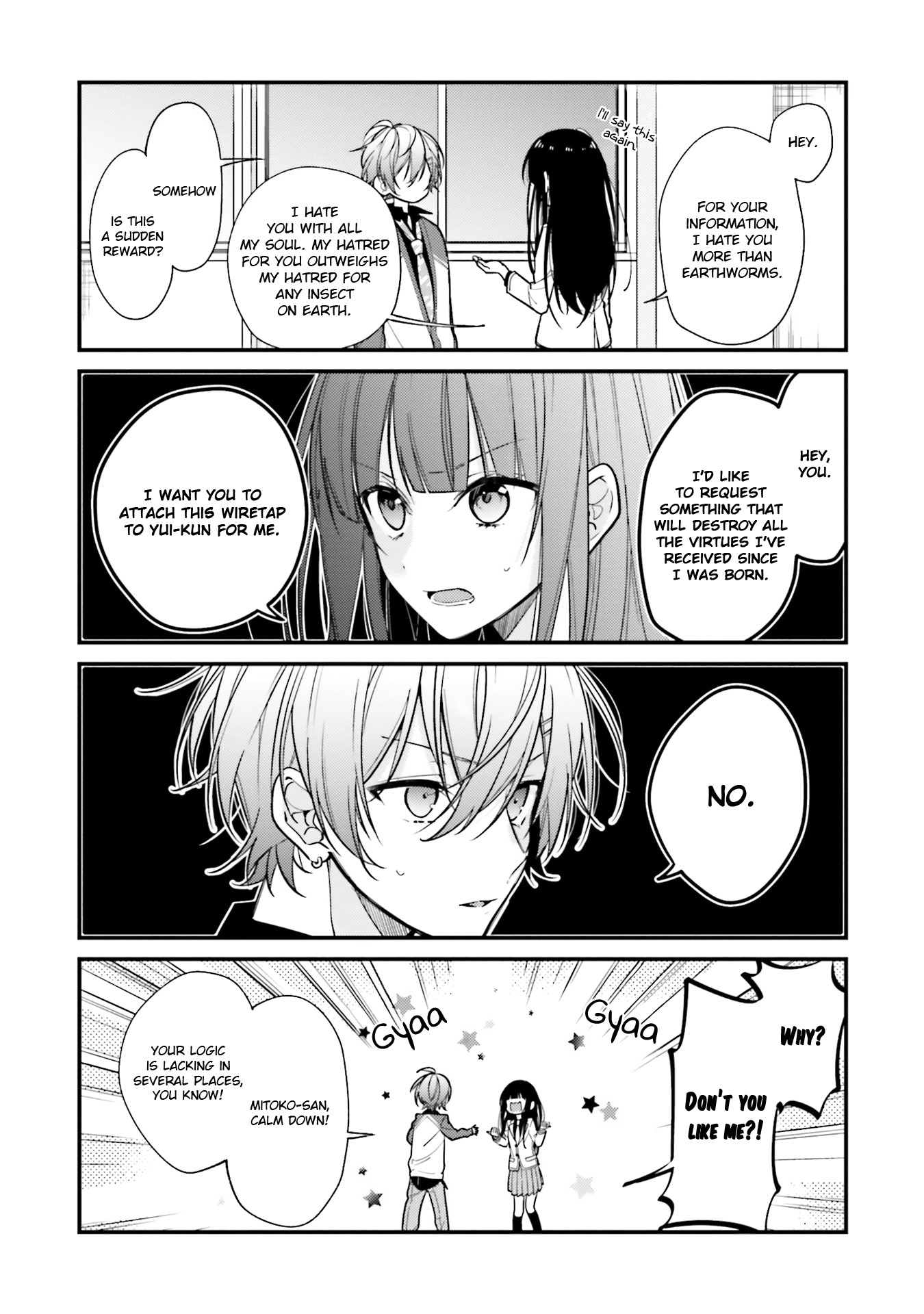Even If I Were To Die, I Wouldn't Choose You Chapter 4 page 10 - Chapter 4