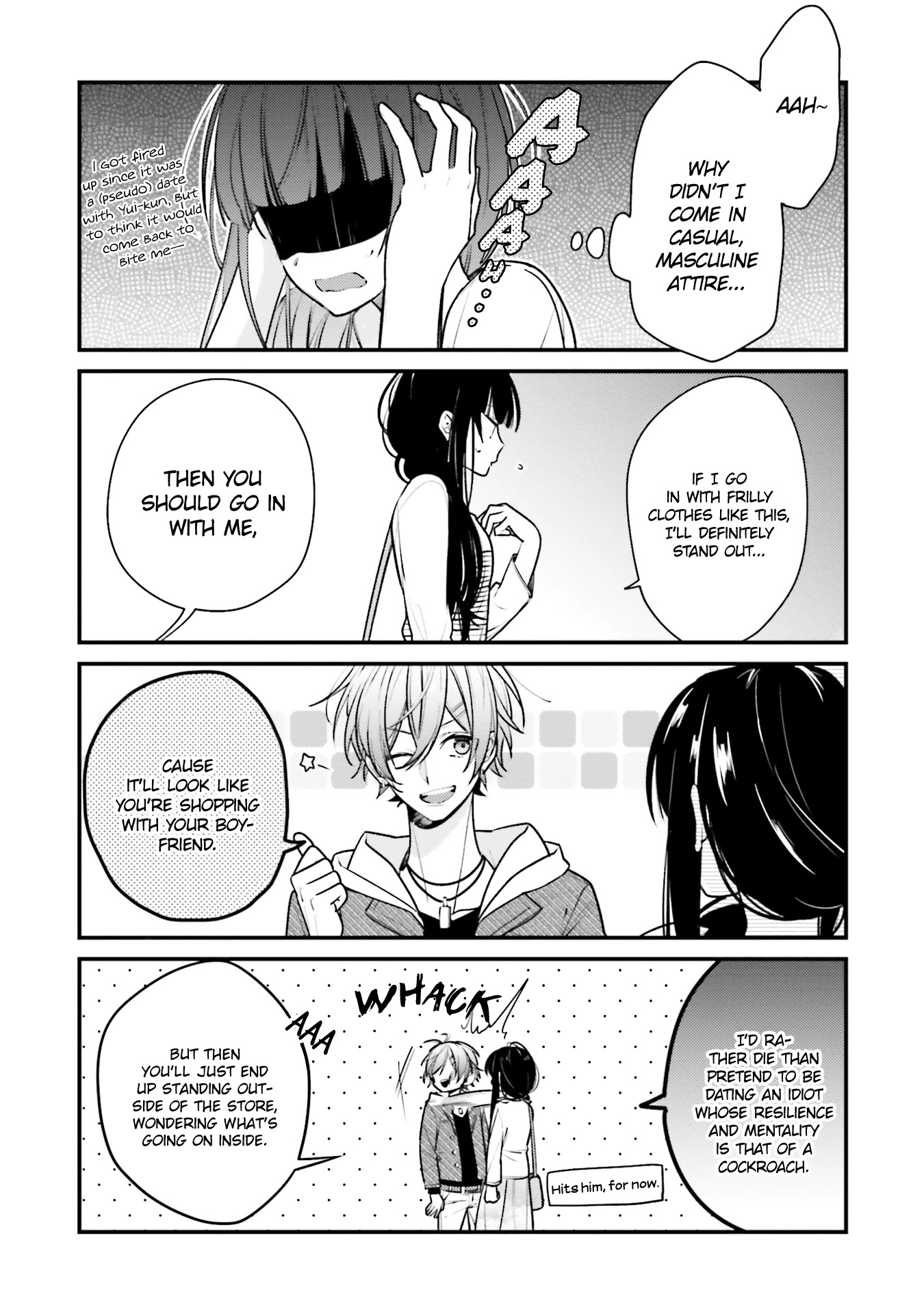 Even If I Were To Die, I Wouldn't Choose You Chapter 5 page 8 - Chapter 5