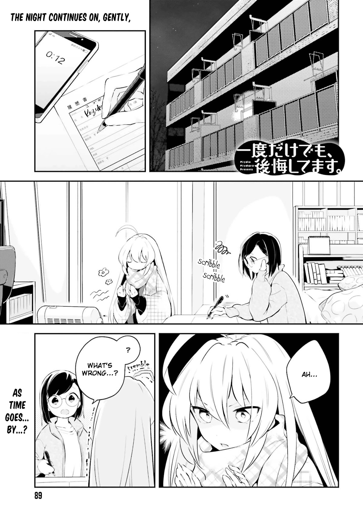 Even If It Was Just Once, I Regret It Chapter 10.1 page 1 - Chapter 10.1: Your Favorite Things Part 1