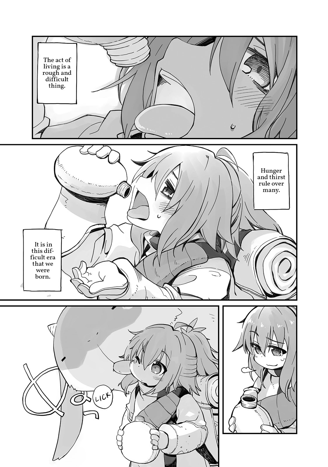 Even If the World is Over it's Fun to Live Chapter 1 page 1 - Chapter 1: The world has ended
