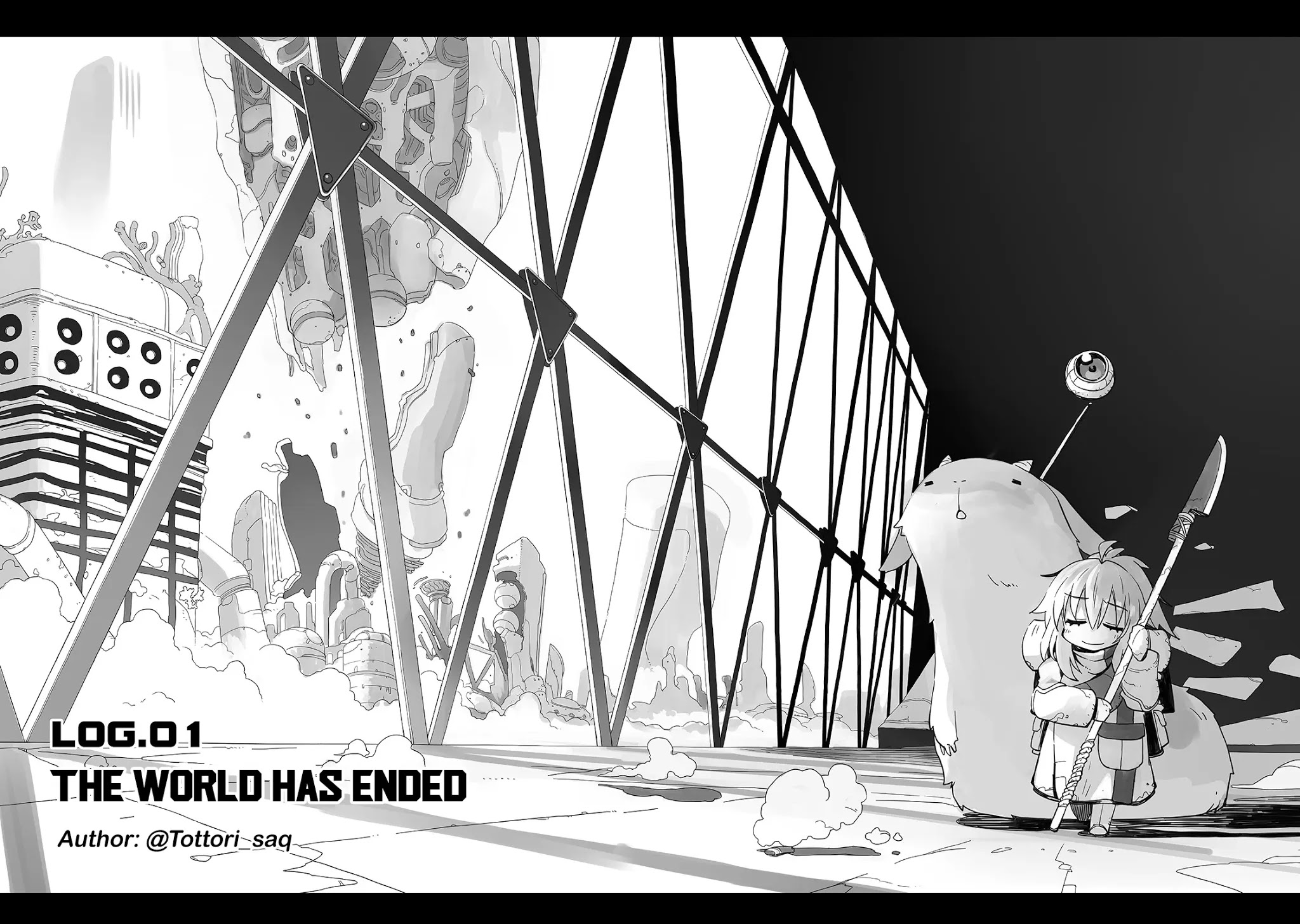 Even If the World is Over it's Fun to Live Chapter 1 page 2 - Chapter 1: The world has ended
