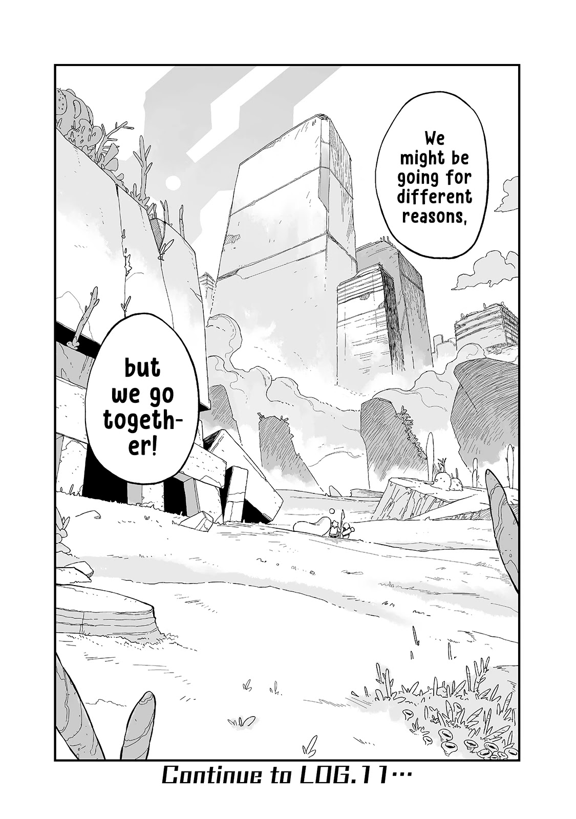 Even If the World is Over it's Fun to Live Chapter 10 page 26 - Chapter 10: The Start of a Journey