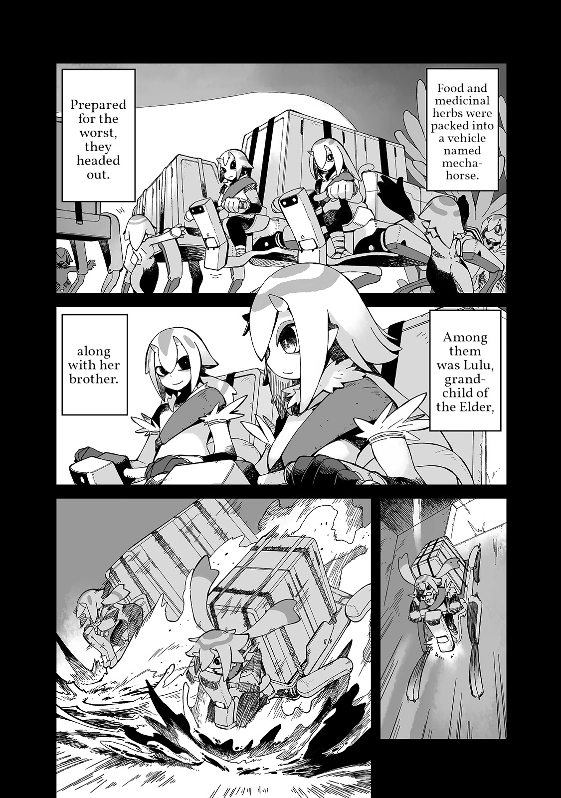 Even If the World is Over it's Fun to Live Chapter 10 page 5 - Chapter 10: The Start of a Journey