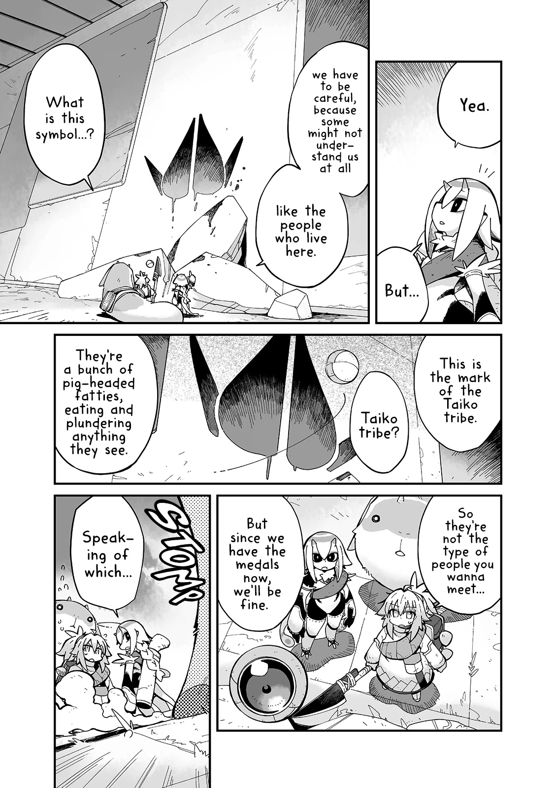 Even If the World is Over it's Fun to Live Chapter 11 page 3 - Chapter 11: God's Food