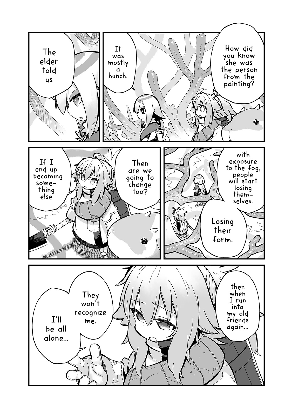 Even If the World is Over it's Fun to Live Chapter 12 page 21 - Chapter 12: Her Memories