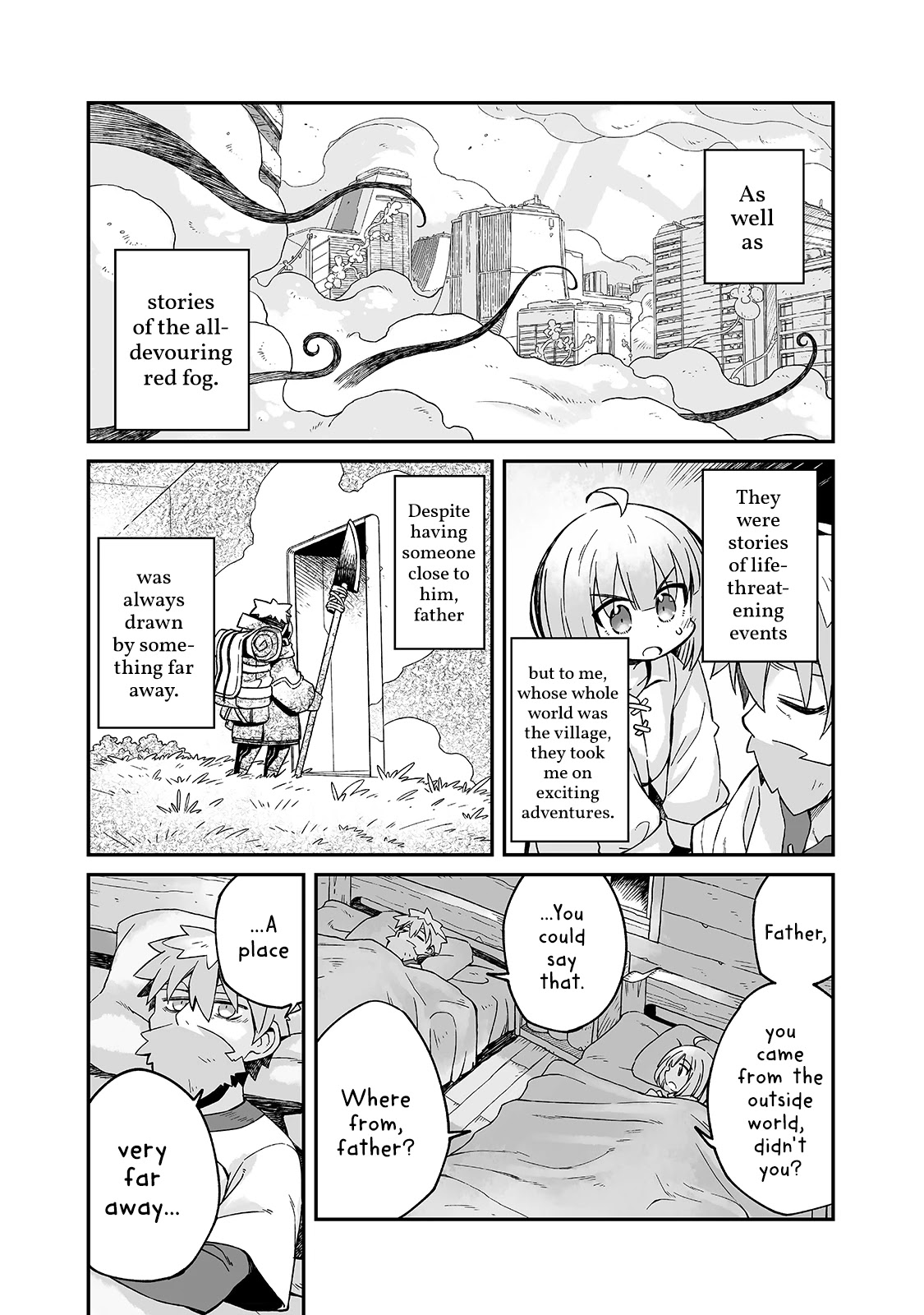 Even If the World is Over it's Fun to Live Chapter 13 page 10 - Chapter 13: To You, Who I Can No Longer Reach