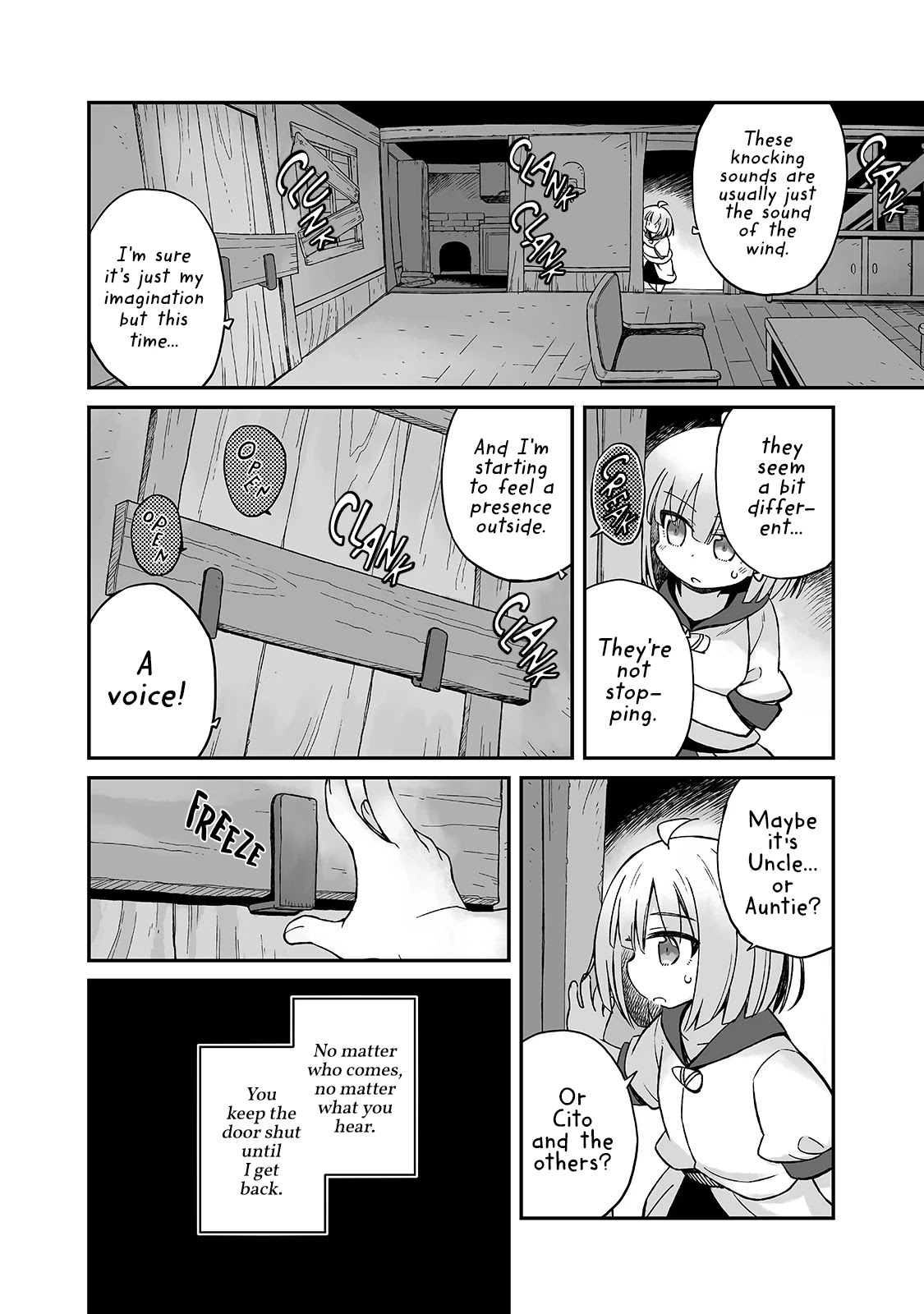Even If the World is Over it's Fun to Live Chapter 14 page 10 - Chapter 14: The Road Continues, Our Footsteps Increasing