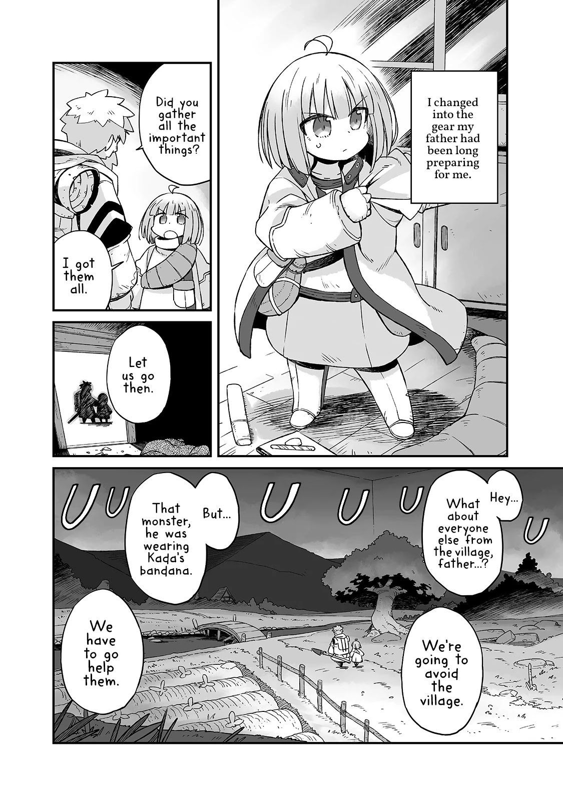 Even If the World is Over it's Fun to Live Chapter 14 page 14 - Chapter 14: The Road Continues, Our Footsteps Increasing
