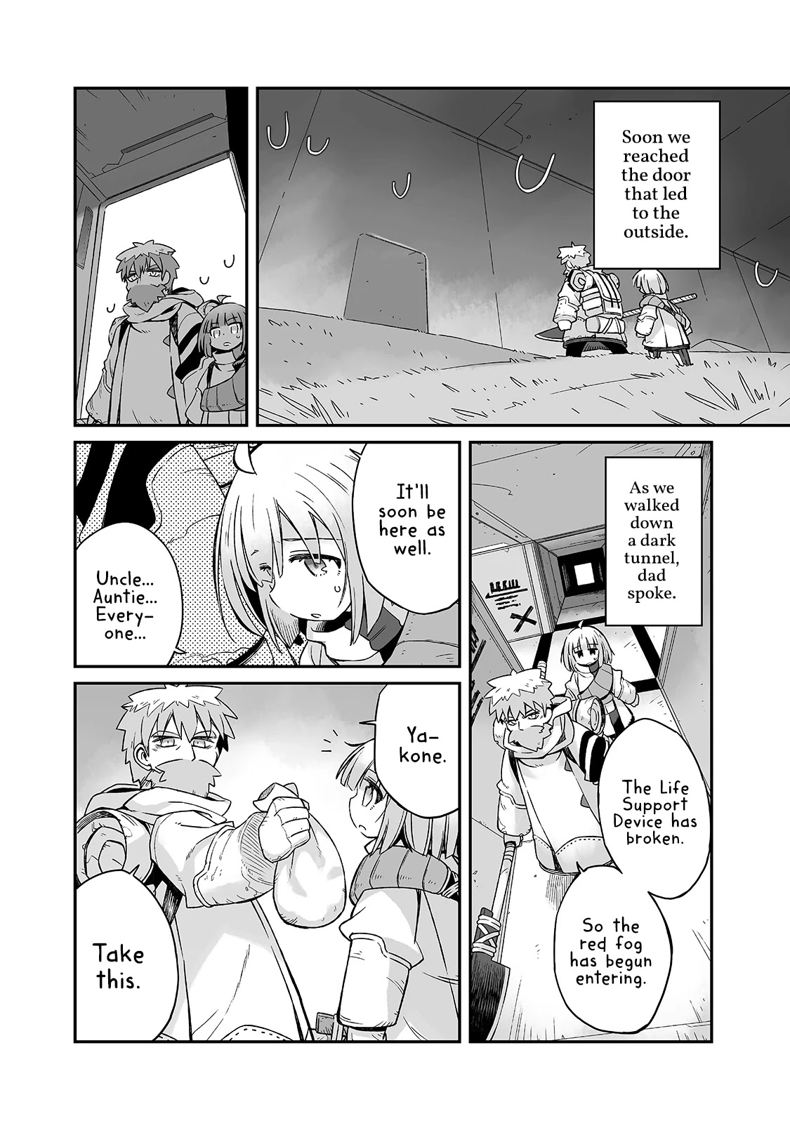 Even If the World is Over it's Fun to Live Chapter 14 page 16 - Chapter 14: The Road Continues, Our Footsteps Increasing