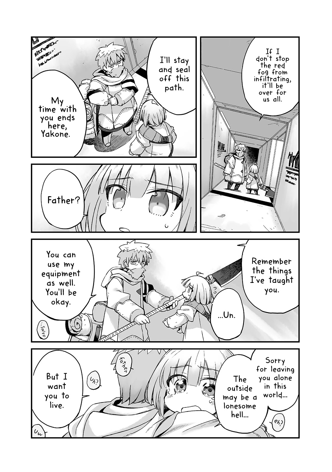 Even If the World is Over it's Fun to Live Chapter 14 page 18 - Chapter 14: The Road Continues, Our Footsteps Increasing