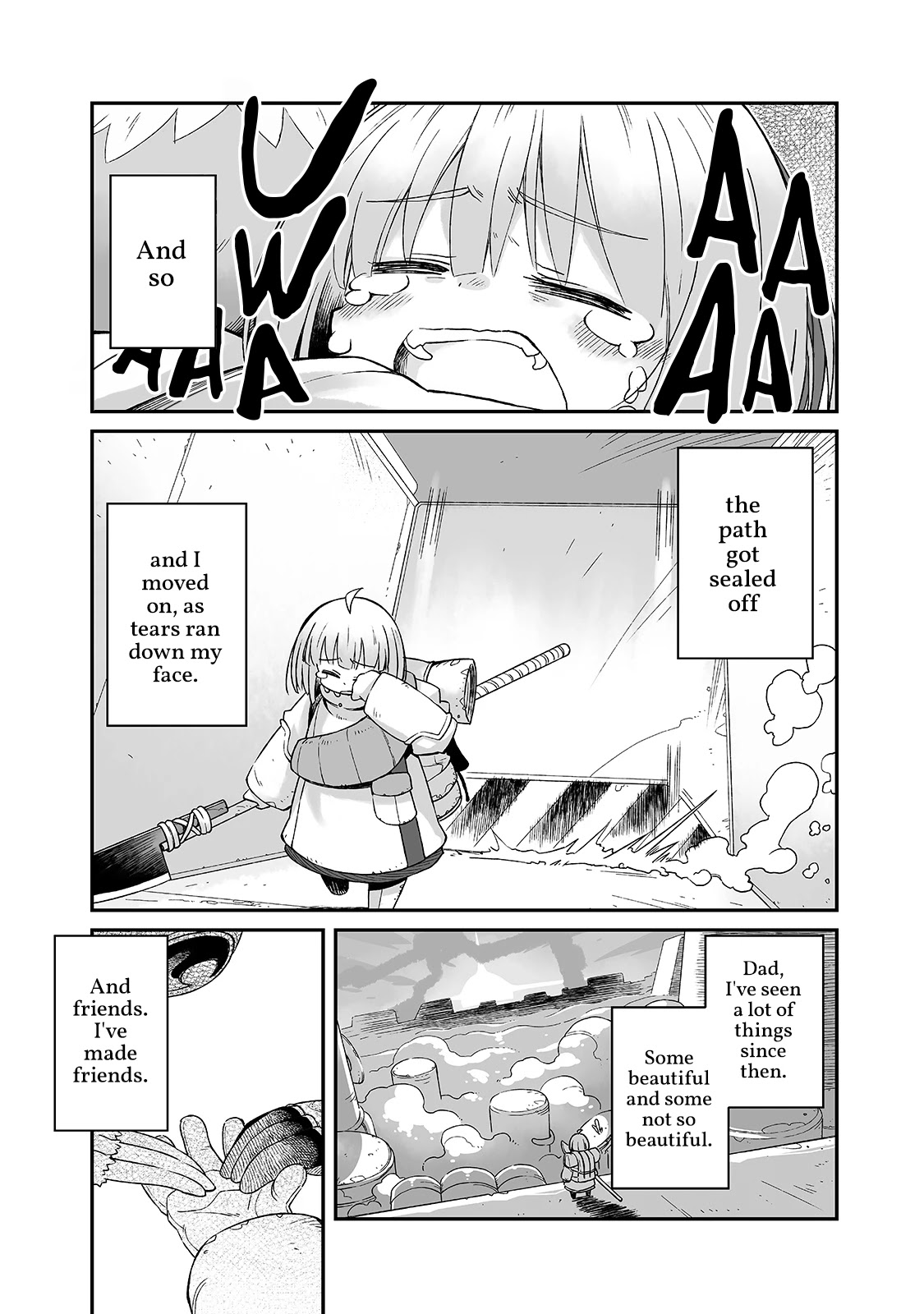 Even If the World is Over it's Fun to Live Chapter 14 page 19 - Chapter 14: The Road Continues, Our Footsteps Increasing