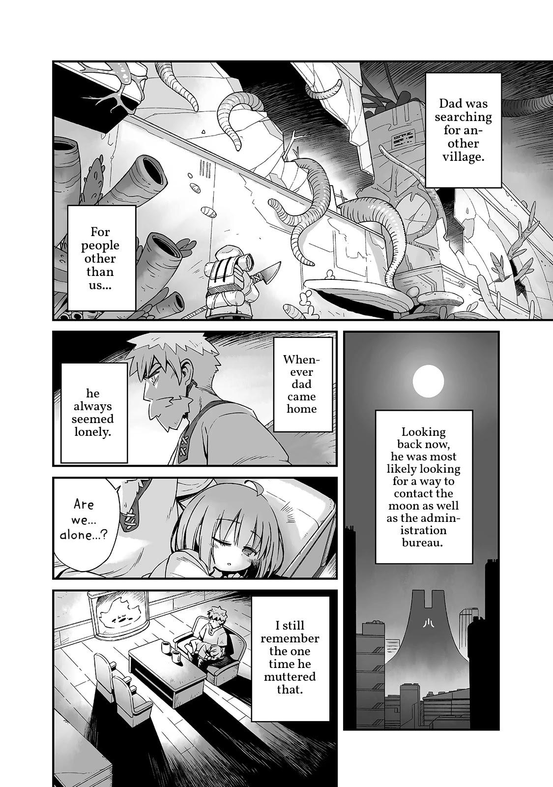 Even If the World is Over it's Fun to Live Chapter 14 page 2 - Chapter 14: The Road Continues, Our Footsteps Increasing