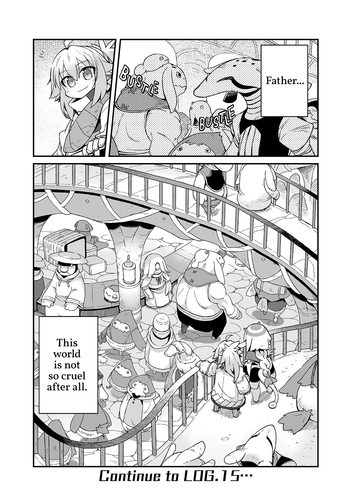Even If the World is Over it's Fun to Live Chapter 14 page 22 - Chapter 14: The Road Continues, Our Footsteps Increasing