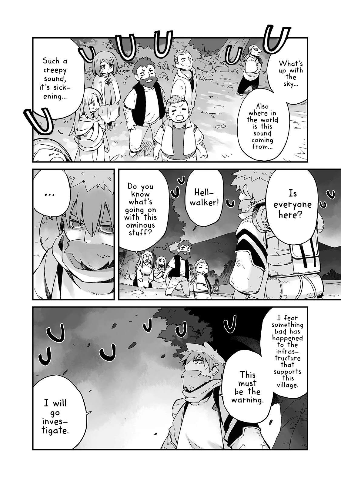 Even If the World is Over it's Fun to Live Chapter 14 page 6 - Chapter 14: The Road Continues, Our Footsteps Increasing