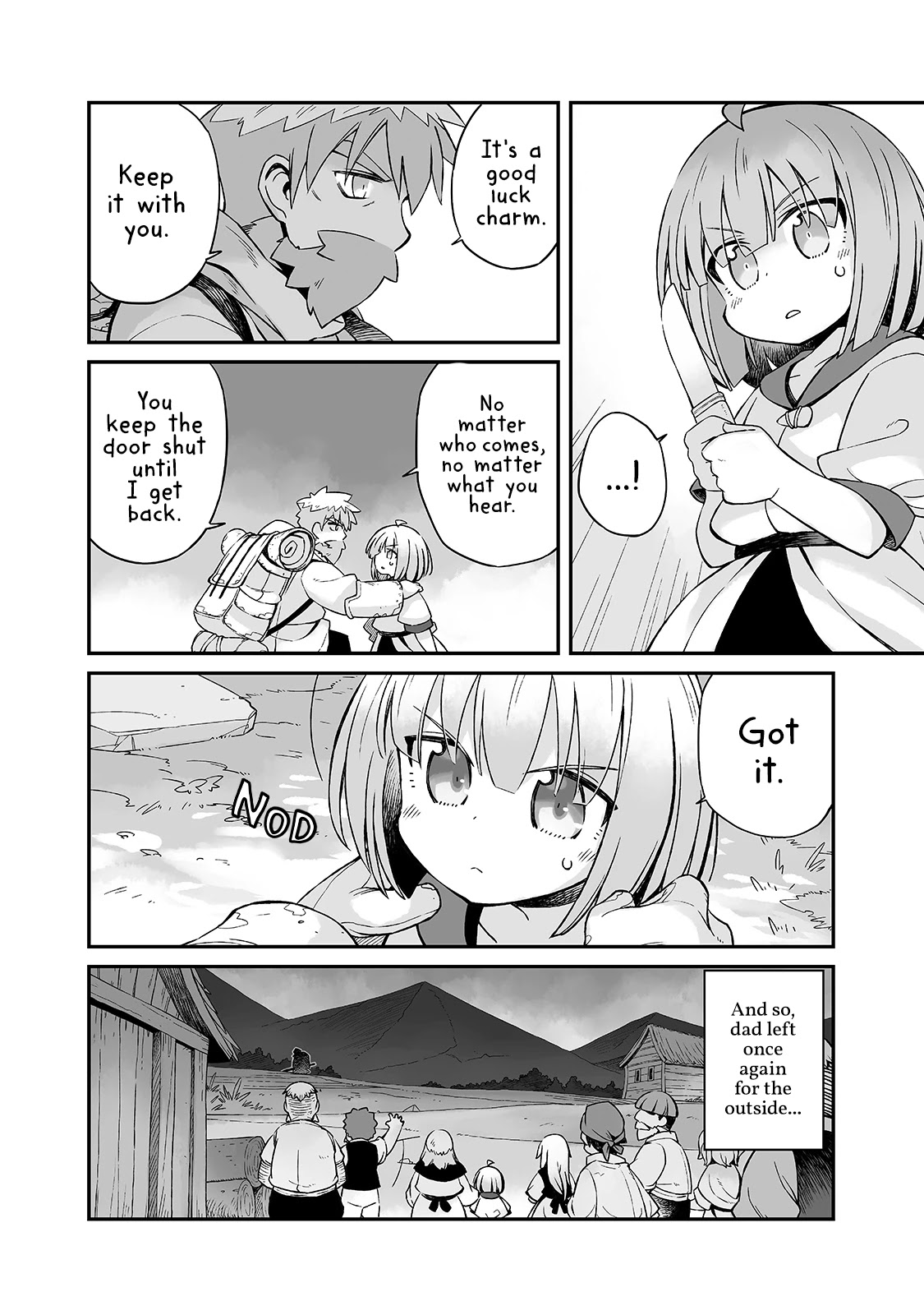 Even If the World is Over it's Fun to Live Chapter 14 page 8 - Chapter 14: The Road Continues, Our Footsteps Increasing