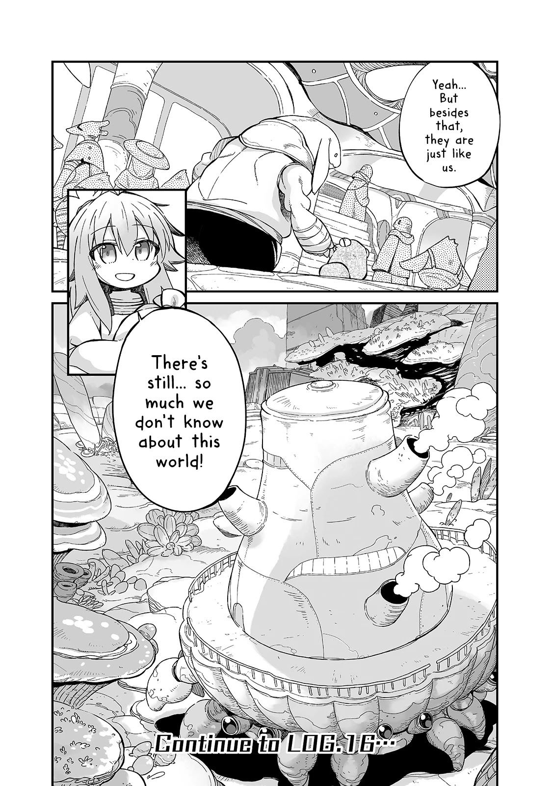 Even If the World is Over it's Fun to Live Chapter 15 page 18 - Chapter 15: The Ship and the People