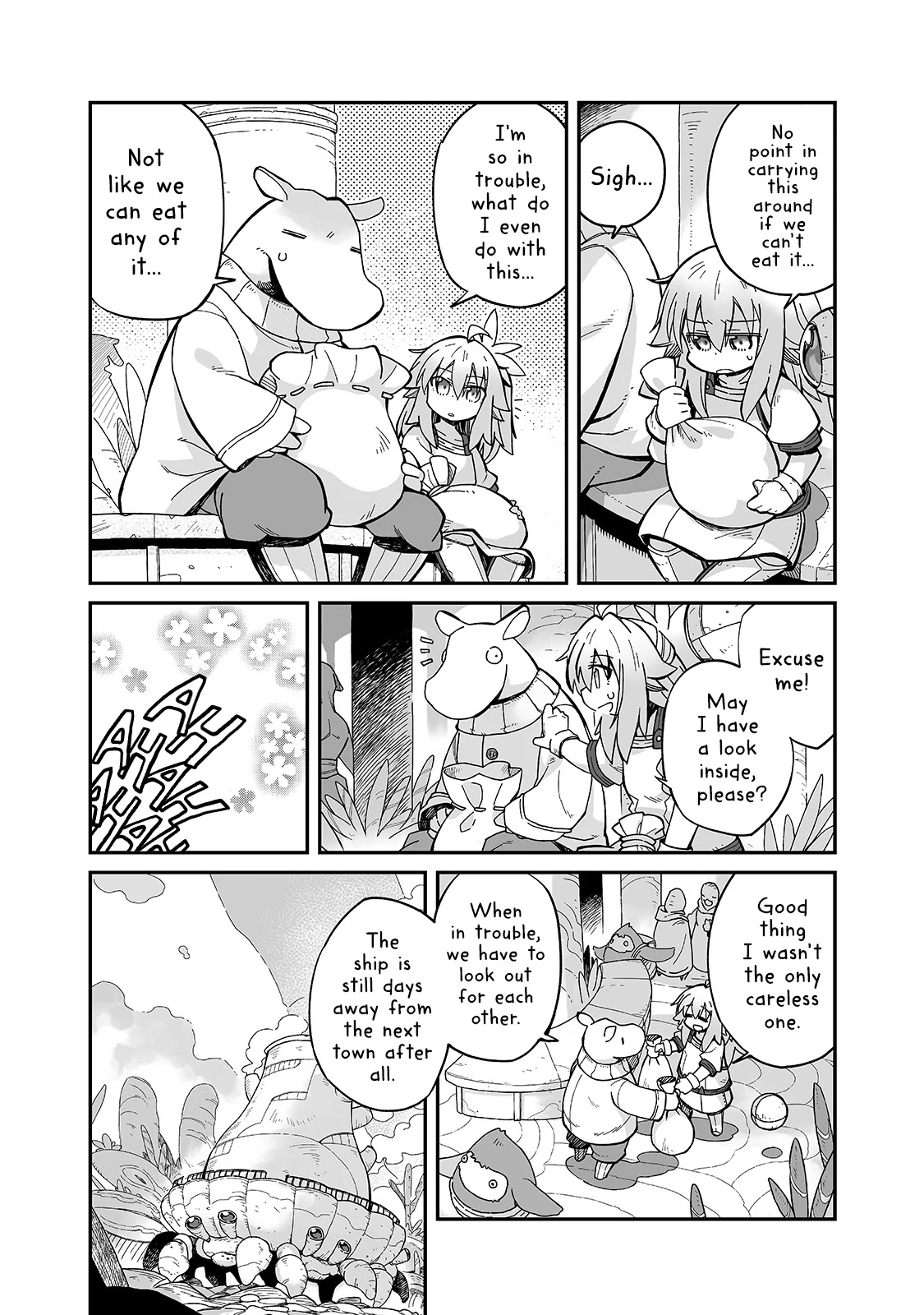 Even If the World is Over it's Fun to Live Chapter 15 page 5 - Chapter 15: The Ship and the People
