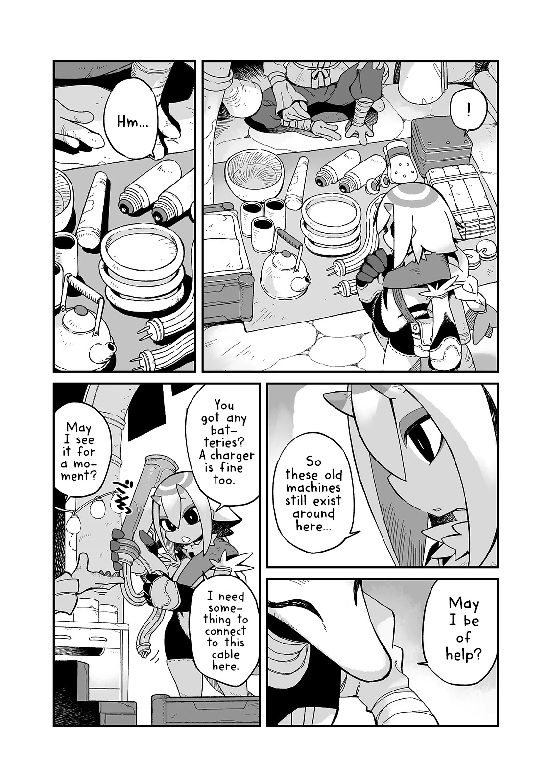 Even If the World is Over it's Fun to Live Chapter 15 page 9 - Chapter 15: The Ship and the People