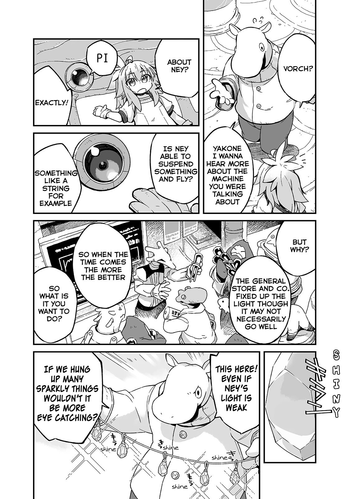 Even If the World is Over it's Fun to Live Chapter 16 page 11 - Chapter 16: A Bundle of Many Needles
