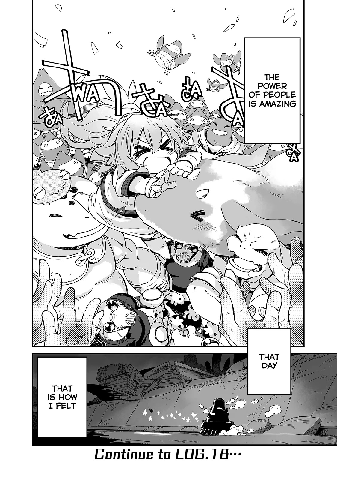 Even If the World is Over it's Fun to Live Chapter 17.2 page 10 - Chapter 17.2: The Future We Craft Together