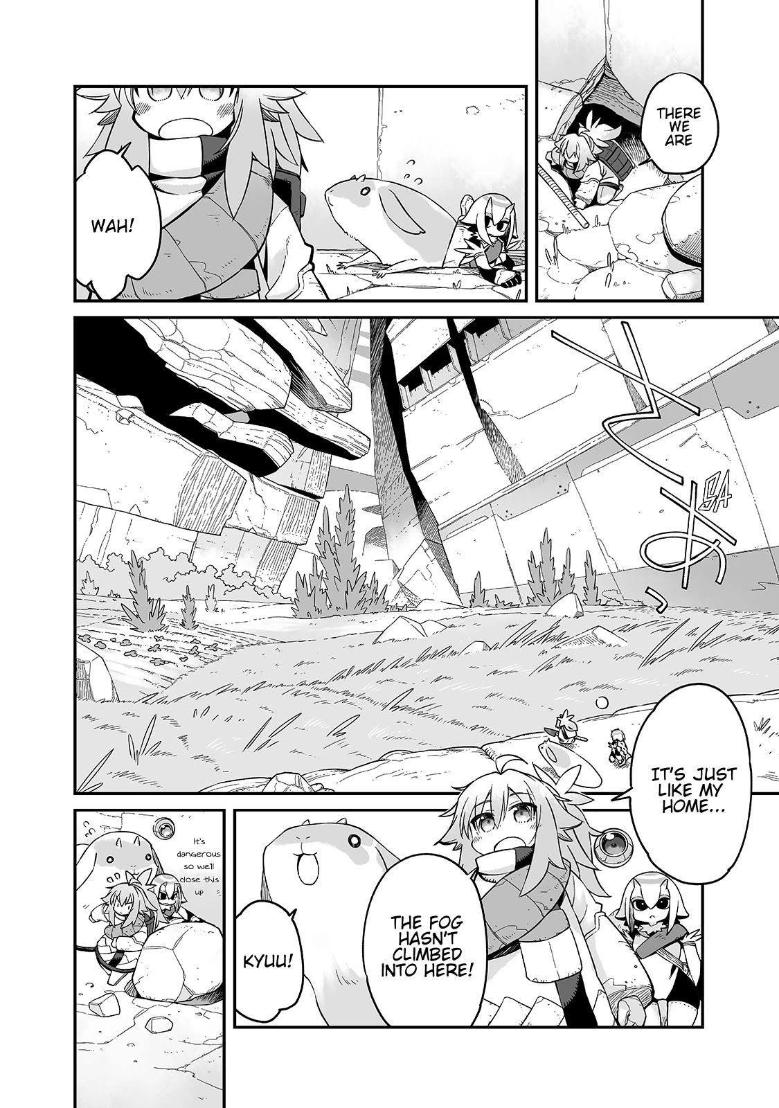 Even If the World is Over it's Fun to Live Chapter 18.1 page 15 - Chapter 18.1: Meetings and Farewells, The Journey Continues