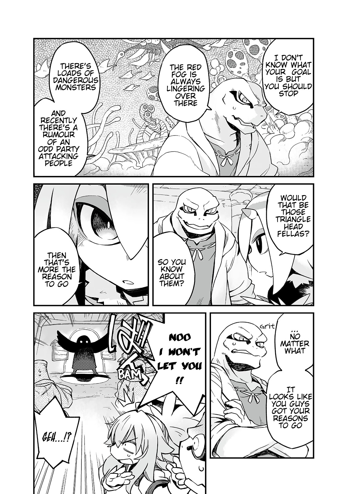Even If the World is Over it's Fun to Live Chapter 18.1 page 4 - Chapter 18.1: Meetings and Farewells, The Journey Continues