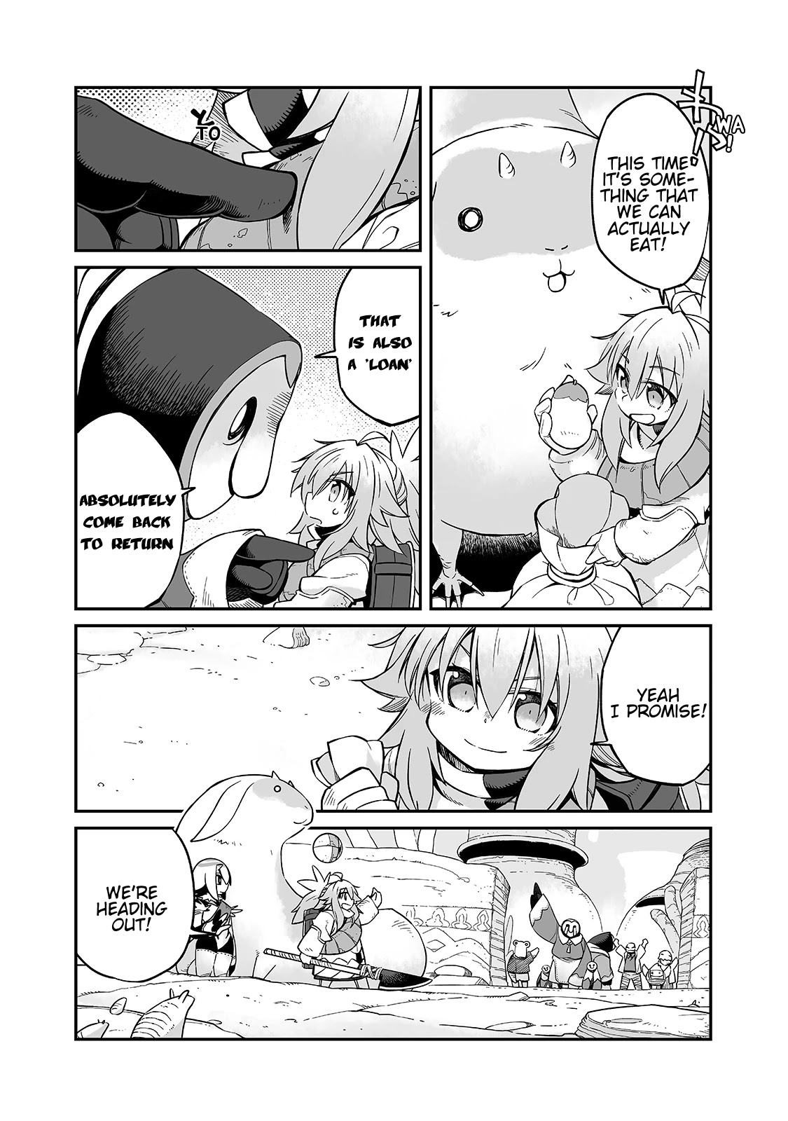 Even If the World is Over it's Fun to Live Chapter 18.1 page 7 - Chapter 18.1: Meetings and Farewells, The Journey Continues