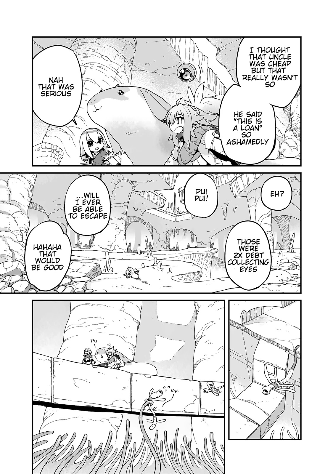 Even If the World is Over it's Fun to Live Chapter 18.1 page 8 - Chapter 18.1: Meetings and Farewells, The Journey Continues