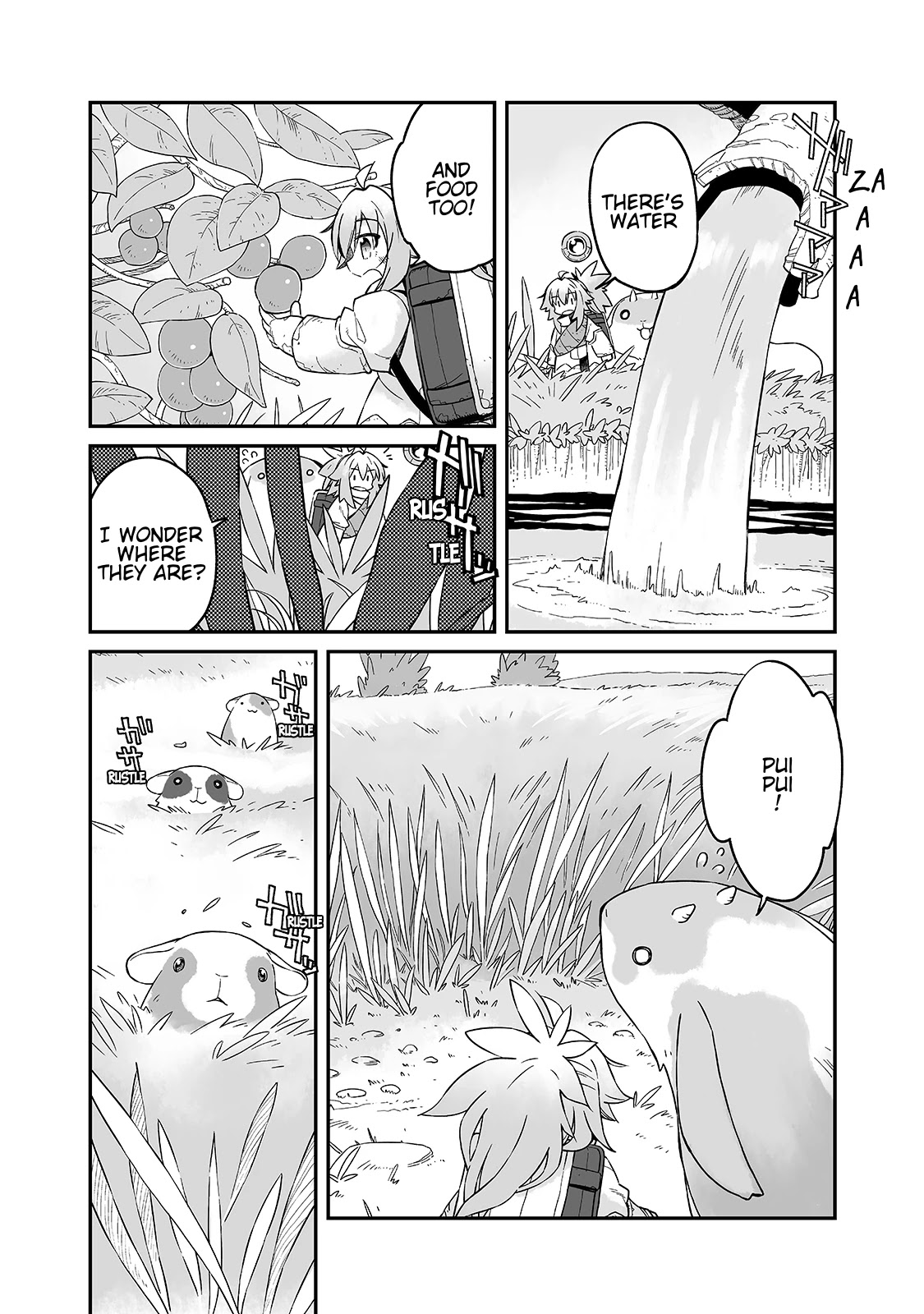 Even If the World is Over it's Fun to Live Chapter 18.2 page 1 - Chapter 18.2: Meetings and Farewells, The Journey Continues