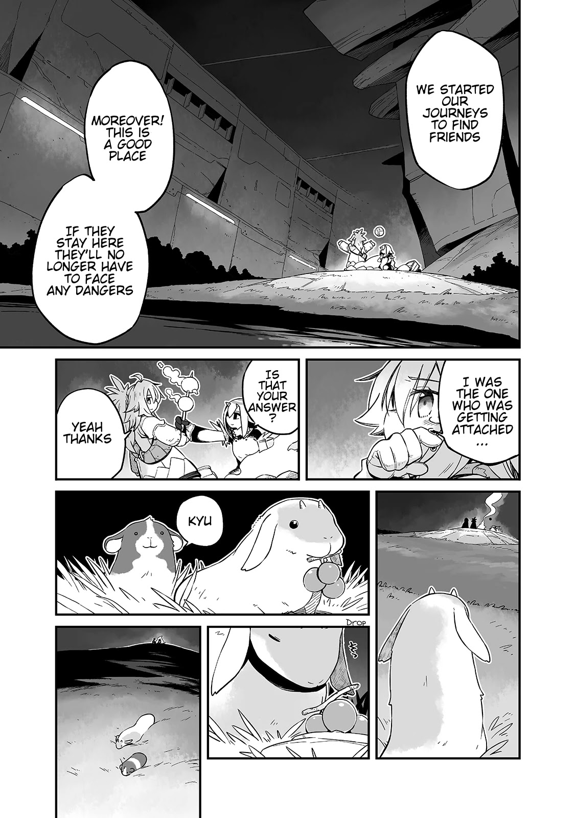 Even If the World is Over it's Fun to Live Chapter 18.2 page 11 - Chapter 18.2: Meetings and Farewells, The Journey Continues