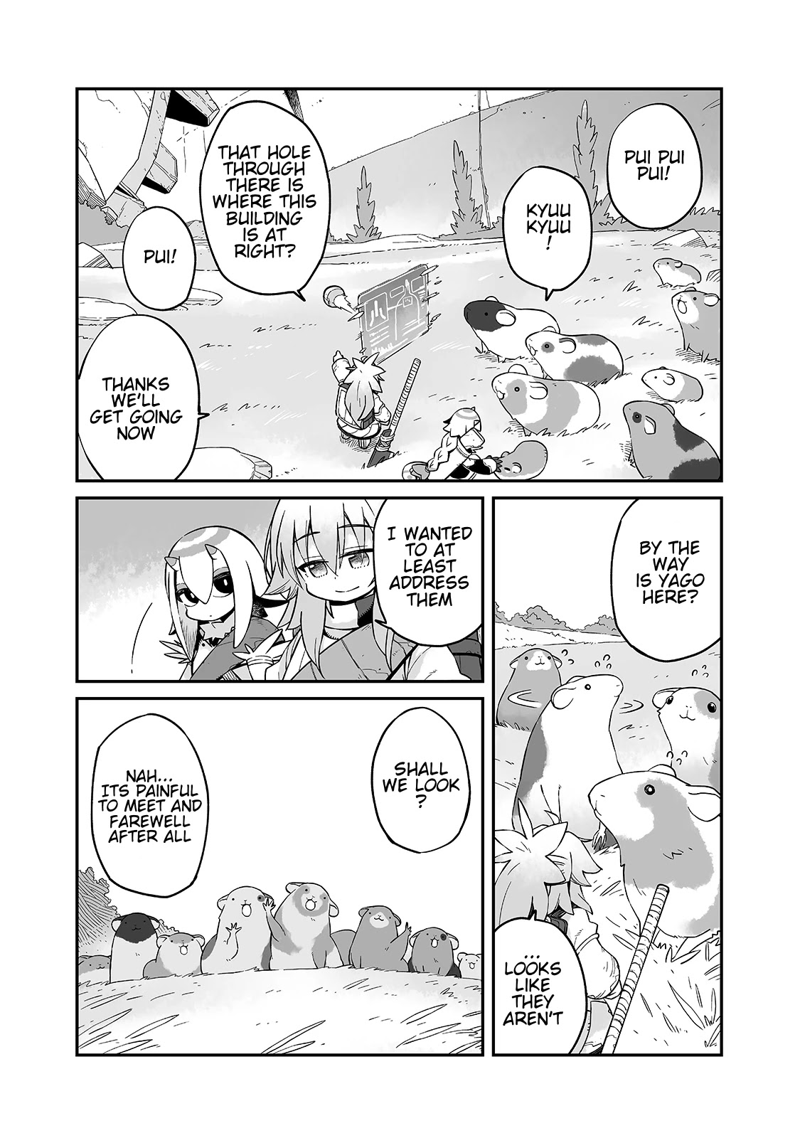 Even If the World is Over it's Fun to Live Chapter 18.2 page 12 - Chapter 18.2: Meetings and Farewells, The Journey Continues