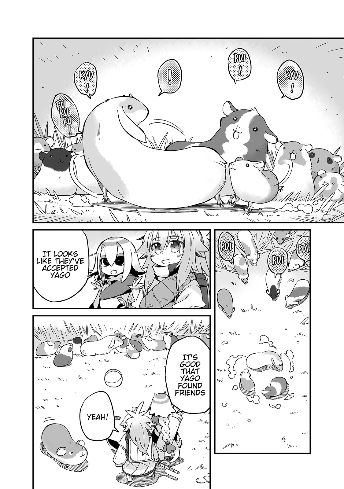 Even If the World is Over it's Fun to Live Chapter 18.2 page 4 - Chapter 18.2: Meetings and Farewells, The Journey Continues