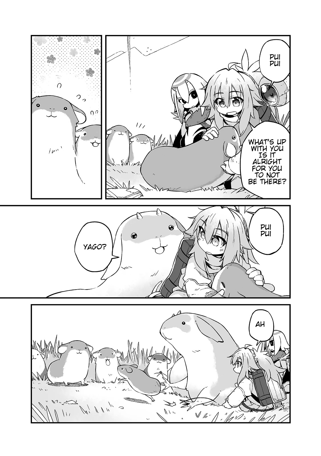 Even If the World is Over it's Fun to Live Chapter 18.2 page 5 - Chapter 18.2: Meetings and Farewells, The Journey Continues
