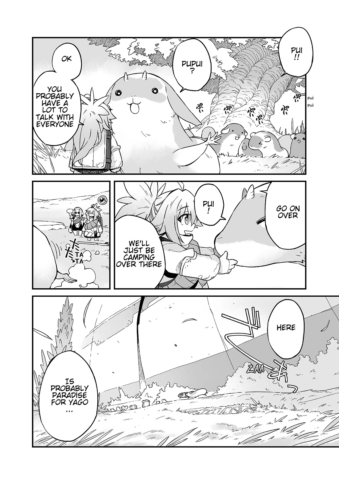 Even If the World is Over it's Fun to Live Chapter 18.2 page 6 - Chapter 18.2: Meetings and Farewells, The Journey Continues