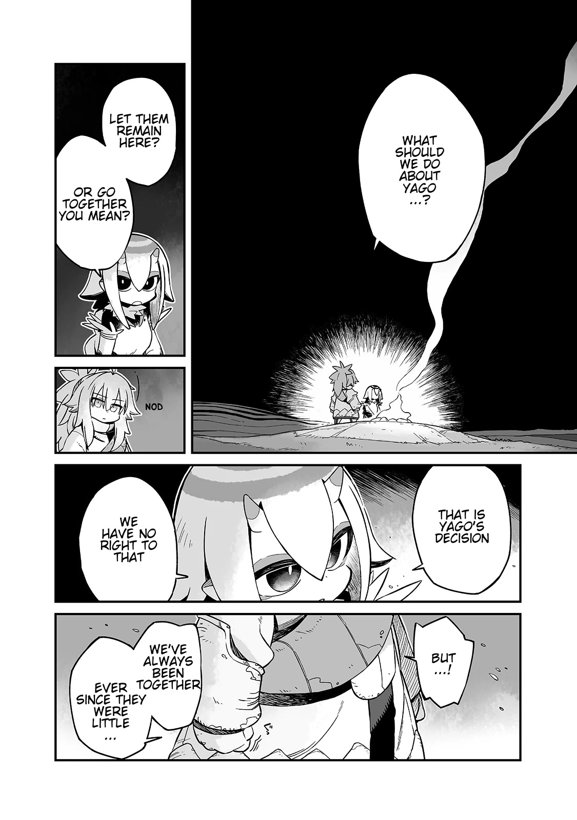 Even If the World is Over it's Fun to Live Chapter 18.2 page 8 - Chapter 18.2: Meetings and Farewells, The Journey Continues