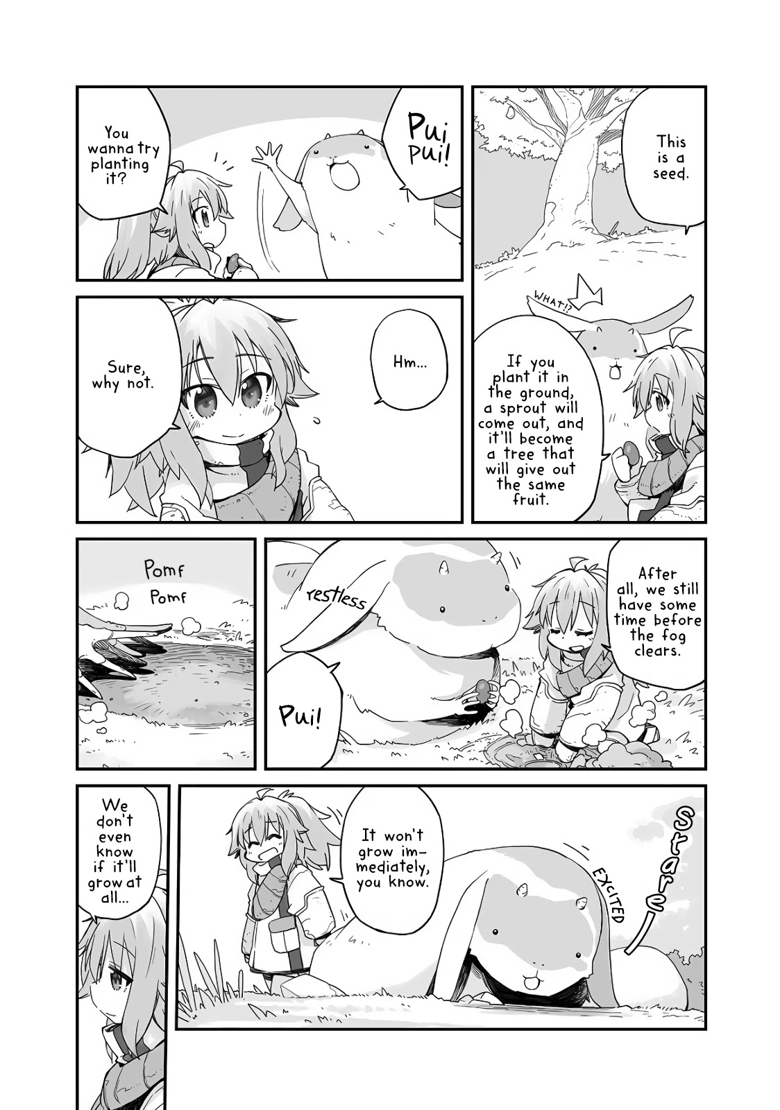 Even If the World is Over it's Fun to Live Chapter 2 page 13 - Chapter 2: The Garden Tower in the Mist