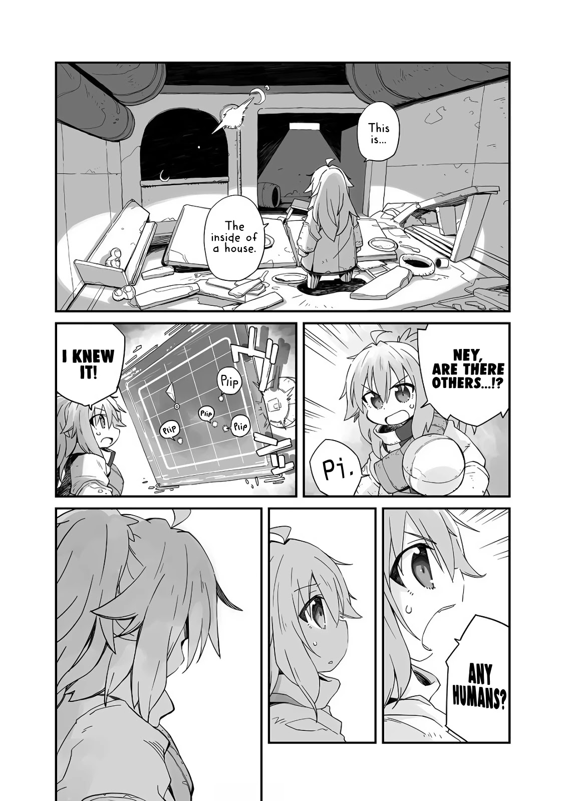 Even If the World is Over it's Fun to Live Chapter 2 page 17 - Chapter 2: The Garden Tower in the Mist