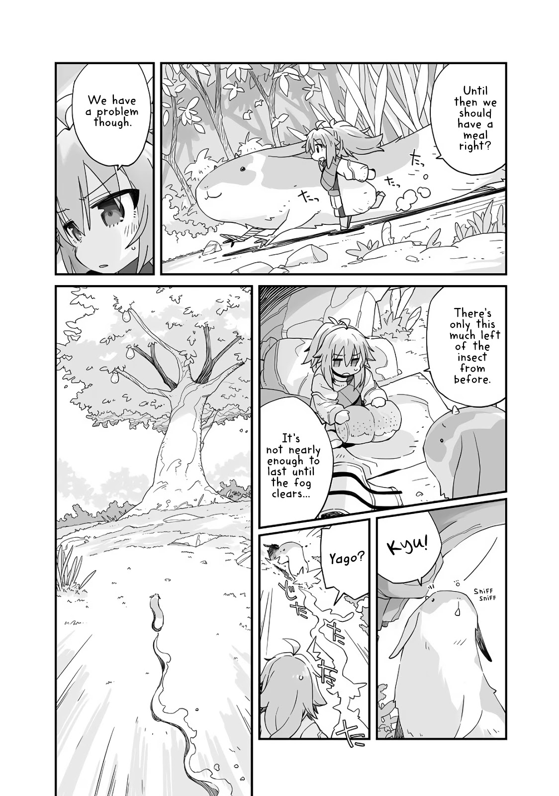 Even If the World is Over it's Fun to Live Chapter 2 page 5 - Chapter 2: The Garden Tower in the Mist