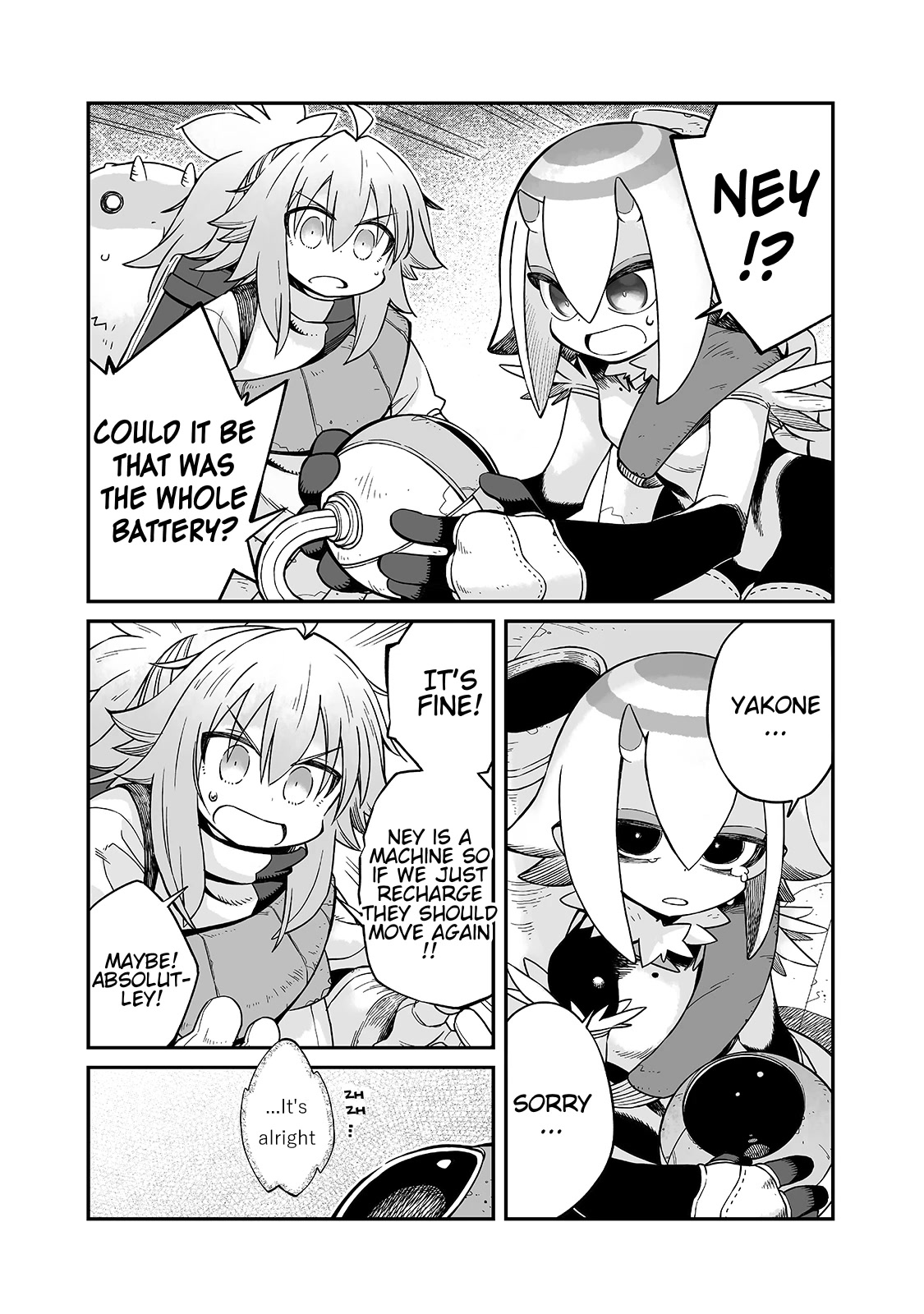 Even If the World is Over it's Fun to Live Chapter 20 page 13 - Chapter 20: "Ney"