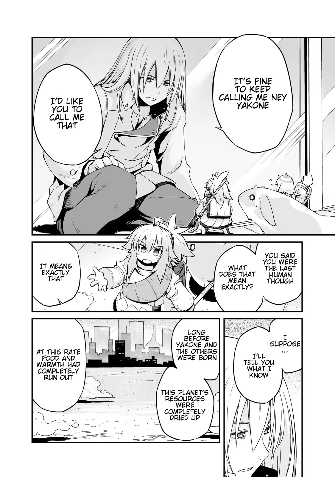 Even If the World is Over it's Fun to Live Chapter 21.1 page 9 - Chapter 21.1: The Truth of the World