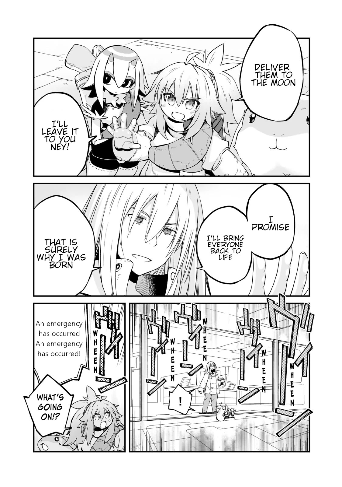 Even If the World is Over it's Fun to Live Chapter 21.2 page 12 - Chapter 21.2: The Truth of the World