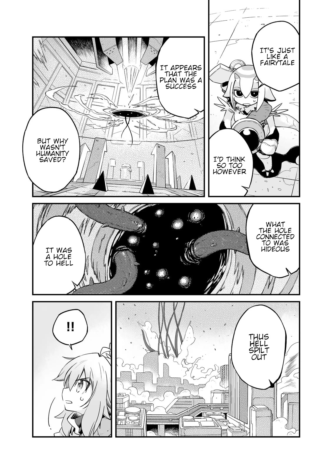 Even If the World is Over it's Fun to Live Chapter 21.2 page 2 - Chapter 21.2: The Truth of the World