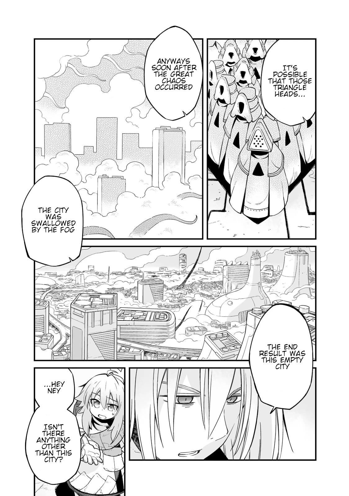 Even If the World is Over it's Fun to Live Chapter 21.2 page 4 - Chapter 21.2: The Truth of the World